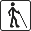 Für Personen mit Sehbeeinträchtigung geeignet Icon