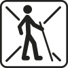 Für Personen mit Sehbeeinträchtigung ungeeignet Icon